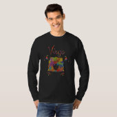 Jungfrau-Sternzeichen bunt 1 T-Shirt (Vorne ganz)