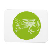 Jungfrau, Sternzeichen, Horoskop, Astrologie Magnet (Horizontal)