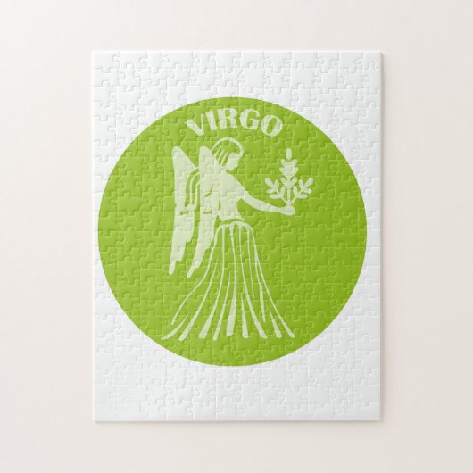 Jungfrau, Sternzeichen, Horoskop, Astrologie Puzzle (Vertikal)