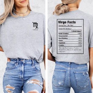 JUNGFRau Sternzeichen Horoskop Sternzeichen Symbol T-Shirt