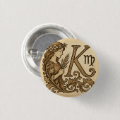 Jungfrau-Sternzeichen (K) Abzeichen Button (Vorne & Hinten)