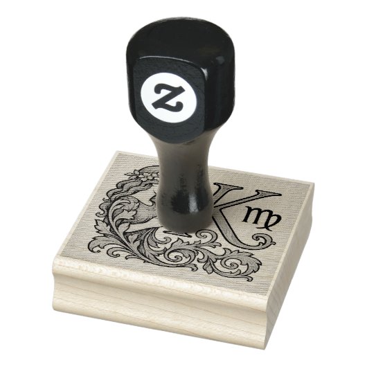 Jungfrau Sternzeichen (K) Gummistempel (Stempel)