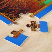Jungfrau Sternzeichen Schönheit unter einem Nachth Puzzle (Seite)