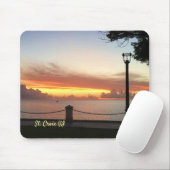 Jungfrau Sunset St. Croix USVI Mousepad (Mit Mouse)