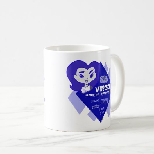 Jungfrau-Tasse Kaffeetasse (VorderseiteRechts)