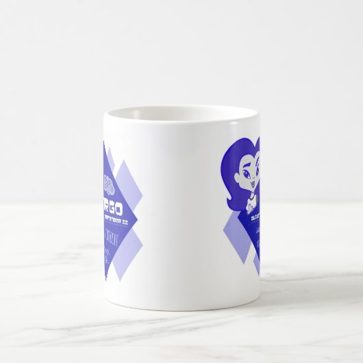 Jungfrau-Tasse Kaffeetasse (Mittel)