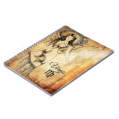 Jungfrau-Tierkreis Notizblock (Linke Seite)