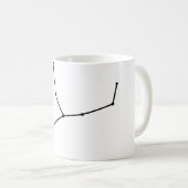 Jungfrau-Tierkreis-Tasse Kaffeetasse (VorderseiteRechts)