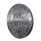 Jungfrau-Tierkreis unterzeichnen herein Schmutz Dartscheibe (Vorderseite rechts)