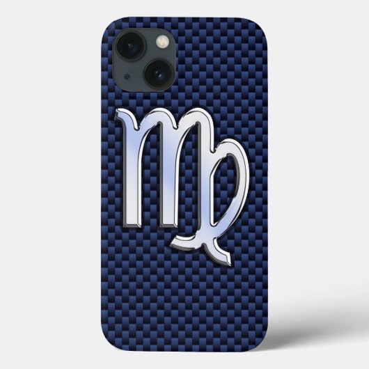 Jungfrau-Tierkreis-Zeichen auf Case-Mate iPhone Hülle (Rückseite)