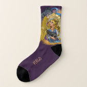 Jungfrau-Tierkreis-Zeichen Socken (Links - Außen)