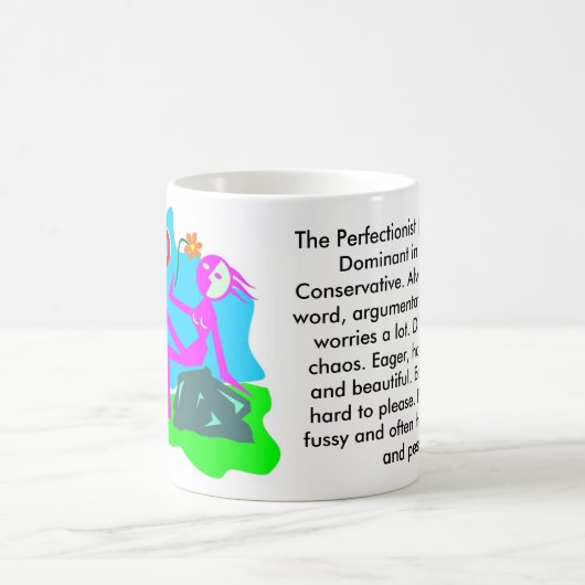 Jungfrau-Tierkreis-Zeichen-Tasse Kaffeetasse (Mittel)