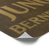 Jungfrau Travel Vintag Switzerland Poster (Ecke)