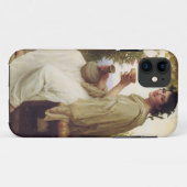 Jungfrau trinkt Wein Case-Mate iPhone Hülle (Rückseite (Horizontal))