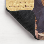Jungfrau u. Kind, Ave Maria Mausunterlage Mousepad (Ecke)