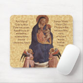 Jungfrau u. Kind, Ave Maria Mausunterlage Mousepad (Mit Mouse)