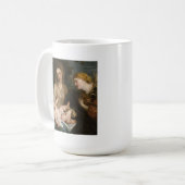 Jungfrau u. Kind mit Heiligem Catherine von Kaffeetasse (Vorderseite Links)