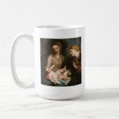 Jungfrau u. Kind mit Heiligem Catherine von Kaffeetasse (Links)