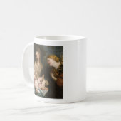 Jungfrau u. Kind mit Heiligem Catherine von Kaffeetasse (Vorderseite Links)