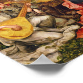 Jungfrau und Engel, 1536-38 Poster (Ecke)