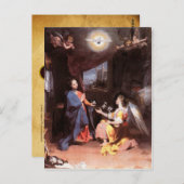 JUNGFRAU UND JAHRESANGEL - Details Postkarte (Vorne/Hinten)