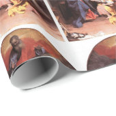 JUNGFRAU UND JAHRESANGEL GESCHENKPAPIER (Rolleneckpunkt)