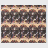 JUNGFRAU UND JAHRESANGEL GESCHENKPAPIER (Flach)