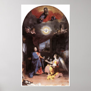 JUNGFRAU UND JAHRESANGEL POSTER