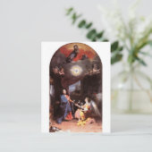 JUNGFRAU UND JAHRESANGEL POSTKARTE (Stehend Vorderseite)