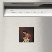 Jungfrau und Kind, 1658 Magnet (In Situ (Geschirrspüler))