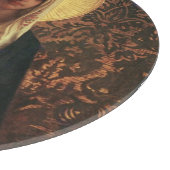 Jungfrau und Kind, 1872 Schneidebrett (Ecke)