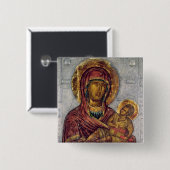 Jungfrau und Kind 3 Button (Vorne & Hinten)