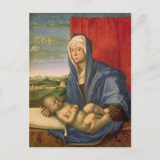 Jungfrau und Kind 3 Postkarte (Vorderseite)