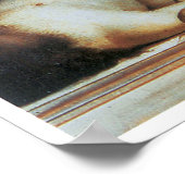 Jungfrau und Kind begeisterten... Poster (Ecke)