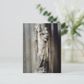 Jungfrau und Kind, bekannt als Notre-Dame de Paris Postkarte (Stehend Vorderseite)