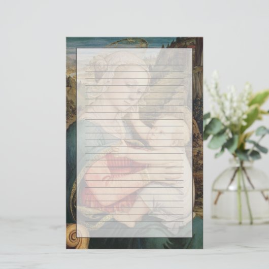 Jungfrau und Kind, c.1465 Briefpapier (Stehend Vorderseite)