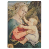 Jungfrau und Kind, c.1465 Klemmbrett (Rückseite)