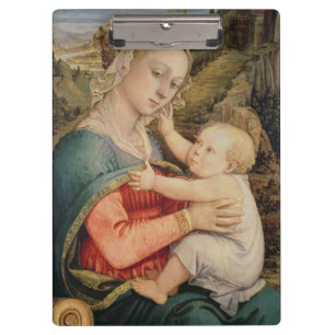 Jungfrau und Kind, c.1465 Klemmbrett