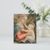 Jungfrau und Kind, c.1465 Postkarte (Stehend Vorderseite)