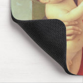 Jungfrau und Kind, c.1487 Mousepad (Ecke)