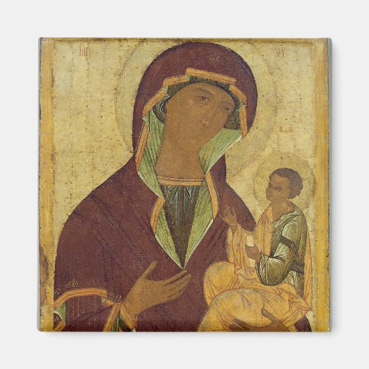 Jungfrau und Kind, c.1500 Magnet (Vorne)
