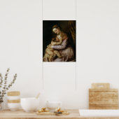 Jungfrau und Kind, c.1570-76 Poster (Küche)