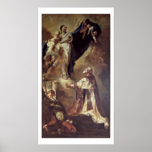 Jungfrau und Kind erscheinen St. Philipp Neri, 172 Poster