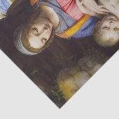 Jungfrau und Kind in einer Landschaft von Luini Seidenpapier (Ausschnitt)