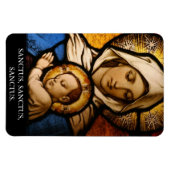 Jungfrau und Kind Jesus flexibler Magnet (Horizontal)