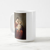 Jungfrau und Kind Kaffeetasse (Vorderseite Links)