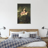Jungfrau und Kind Leinwanddruck (Insitu (Schlafzimmer))