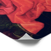 Jungfrau und Kind "Madonna mit der Iris", 1508 Poster (Ecke)