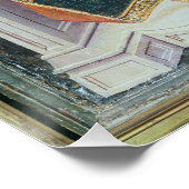 Jungfrau und Kind mit Angel Musicians Poster (Ecke)