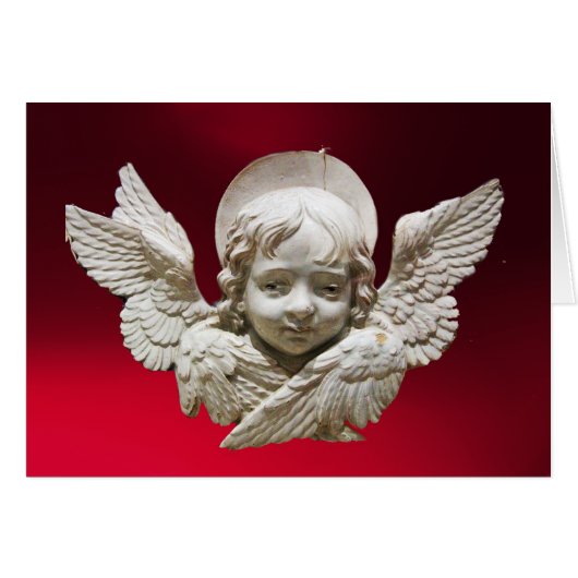 JUNGFRAU UND KIND MIT ANGELN (Vorderseite (Horizontal))